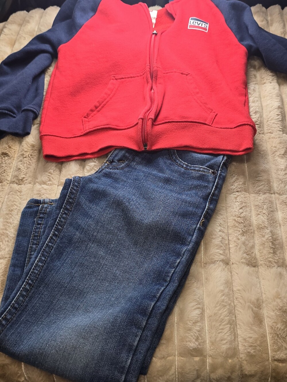 Levi's Women's Dark Blue Straight Leg Jeans